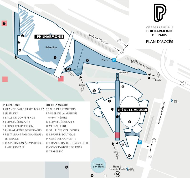 Plan d'accès 2021