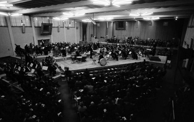 Création de Poésie pour pouvoir, Donaueschingen, 1958