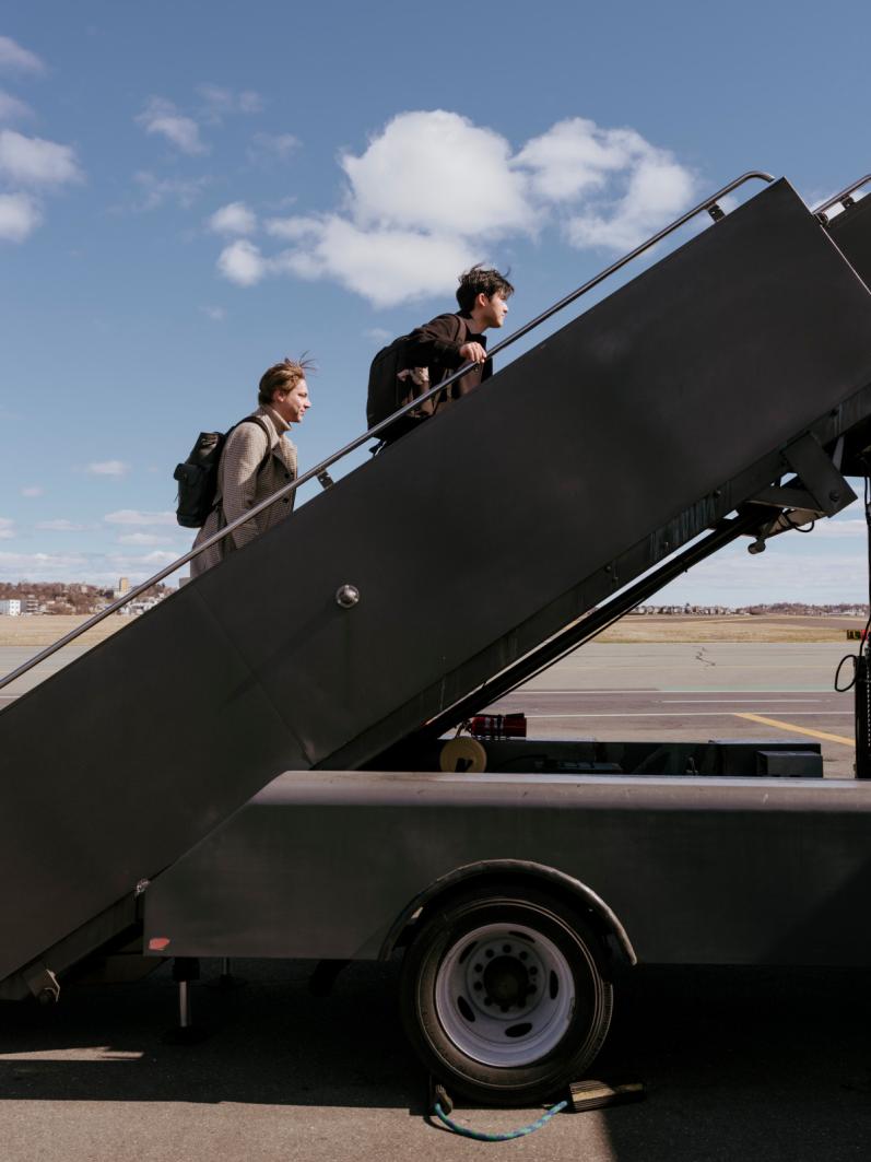 Yunchan Lim et Klaus Mäkelä.