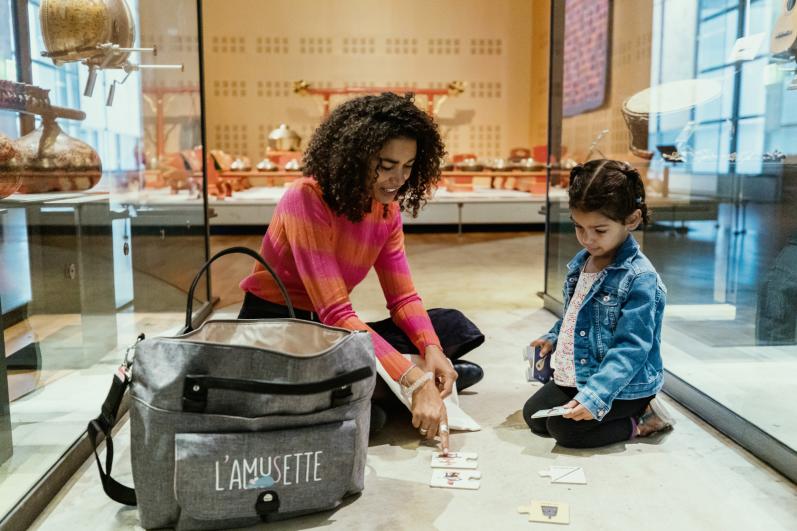 Visite individuelle pour les enfants de 2 à 4 ans accompagnés de leur parent avec le Kit "L'Amusette".